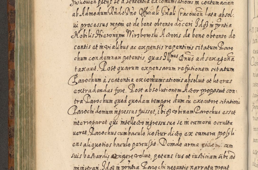 Zdjęcie nr 485 dla obiektu archiwalnego: Acta actorum, causarum spiritualium, civilium, criminalium, obligationum, quietationum, inscpritionum, cessionum, decimarum, testamentorum R. D. Martini Szyszkowski, episcopi Cracoviensis, ducis Severiensis in annis 1624 - 1626. Tomus tertius.