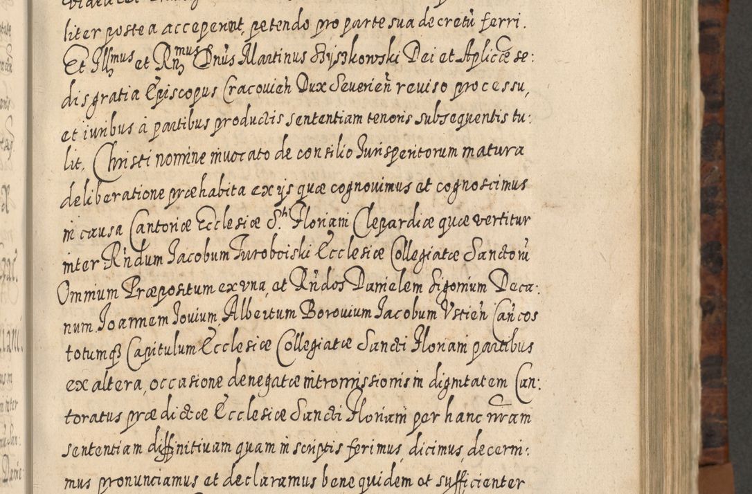 Zdjęcie nr 480 dla obiektu archiwalnego: Acta actorum, causarum spiritualium, civilium, criminalium, obligationum, quietationum, inscpritionum, cessionum, decimarum, testamentorum R. D. Martini Szyszkowski, episcopi Cracoviensis, ducis Severiensis in annis 1624 - 1626. Tomus tertius.