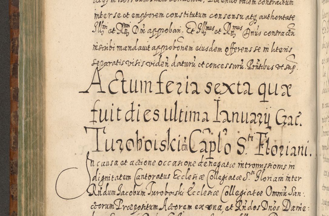 Zdjęcie nr 479 dla obiektu archiwalnego: Acta actorum, causarum spiritualium, civilium, criminalium, obligationum, quietationum, inscpritionum, cessionum, decimarum, testamentorum R. D. Martini Szyszkowski, episcopi Cracoviensis, ducis Severiensis in annis 1624 - 1626. Tomus tertius.