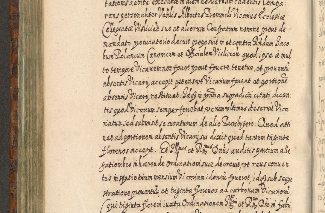 Zdjęcie nr 473 dla obiektu archiwalnego: Acta actorum, causarum spiritualium, civilium, criminalium, obligationum, quietationum, inscpritionum, cessionum, decimarum, testamentorum R. D. Martini Szyszkowski, episcopi Cracoviensis, ducis Severiensis in annis 1624 - 1626. Tomus tertius.