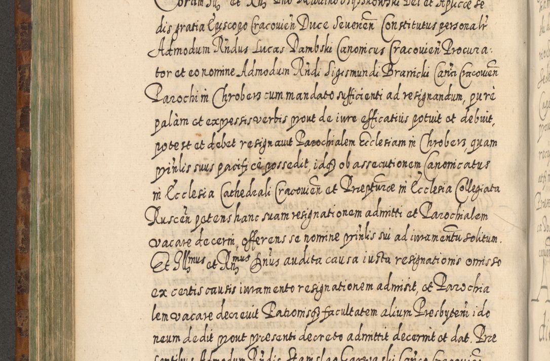 Zdjęcie nr 475 dla obiektu archiwalnego: Acta actorum, causarum spiritualium, civilium, criminalium, obligationum, quietationum, inscpritionum, cessionum, decimarum, testamentorum R. D. Martini Szyszkowski, episcopi Cracoviensis, ducis Severiensis in annis 1624 - 1626. Tomus tertius.