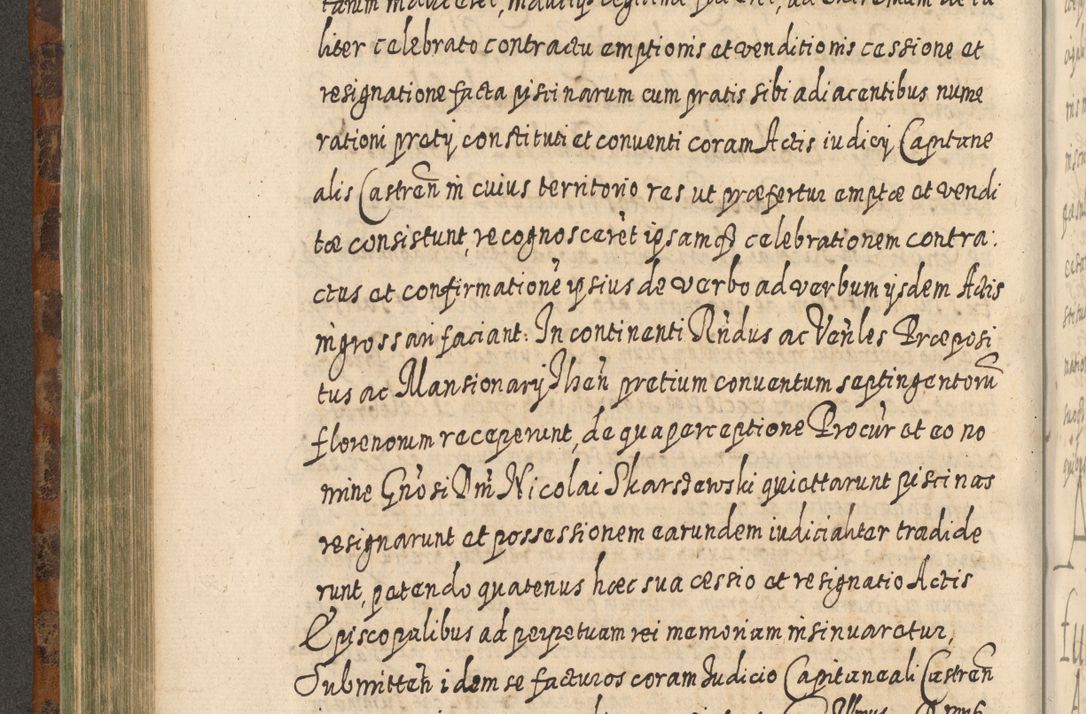 Zdjęcie nr 465 dla obiektu archiwalnego: Acta actorum, causarum spiritualium, civilium, criminalium, obligationum, quietationum, inscpritionum, cessionum, decimarum, testamentorum R. D. Martini Szyszkowski, episcopi Cracoviensis, ducis Severiensis in annis 1624 - 1626. Tomus tertius.