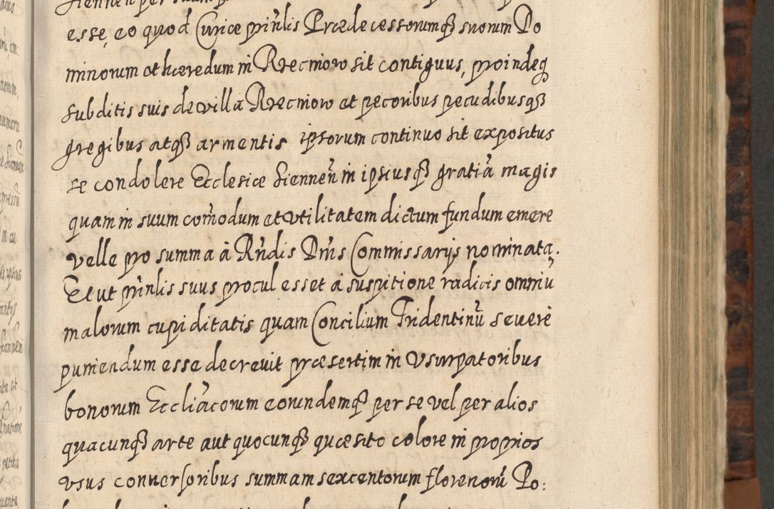 Zdjęcie nr 460 dla obiektu archiwalnego: Acta actorum, causarum spiritualium, civilium, criminalium, obligationum, quietationum, inscpritionum, cessionum, decimarum, testamentorum R. D. Martini Szyszkowski, episcopi Cracoviensis, ducis Severiensis in annis 1624 - 1626. Tomus tertius.