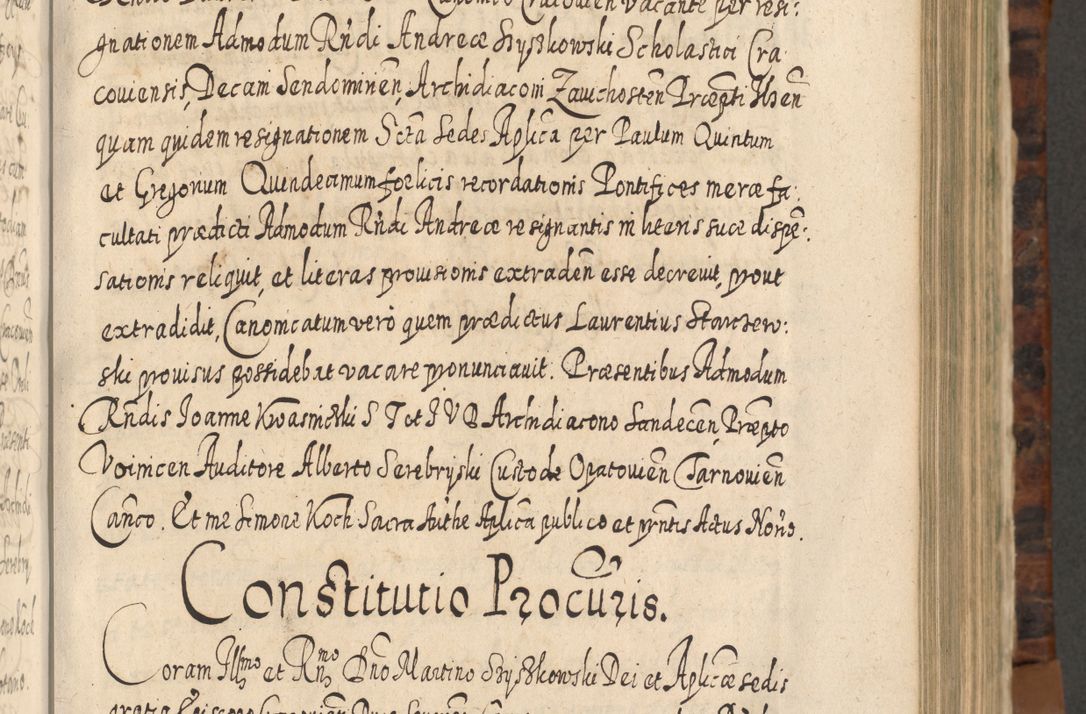 Zdjęcie nr 446 dla obiektu archiwalnego: Acta actorum, causarum spiritualium, civilium, criminalium, obligationum, quietationum, inscpritionum, cessionum, decimarum, testamentorum R. D. Martini Szyszkowski, episcopi Cracoviensis, ducis Severiensis in annis 1624 - 1626. Tomus tertius.