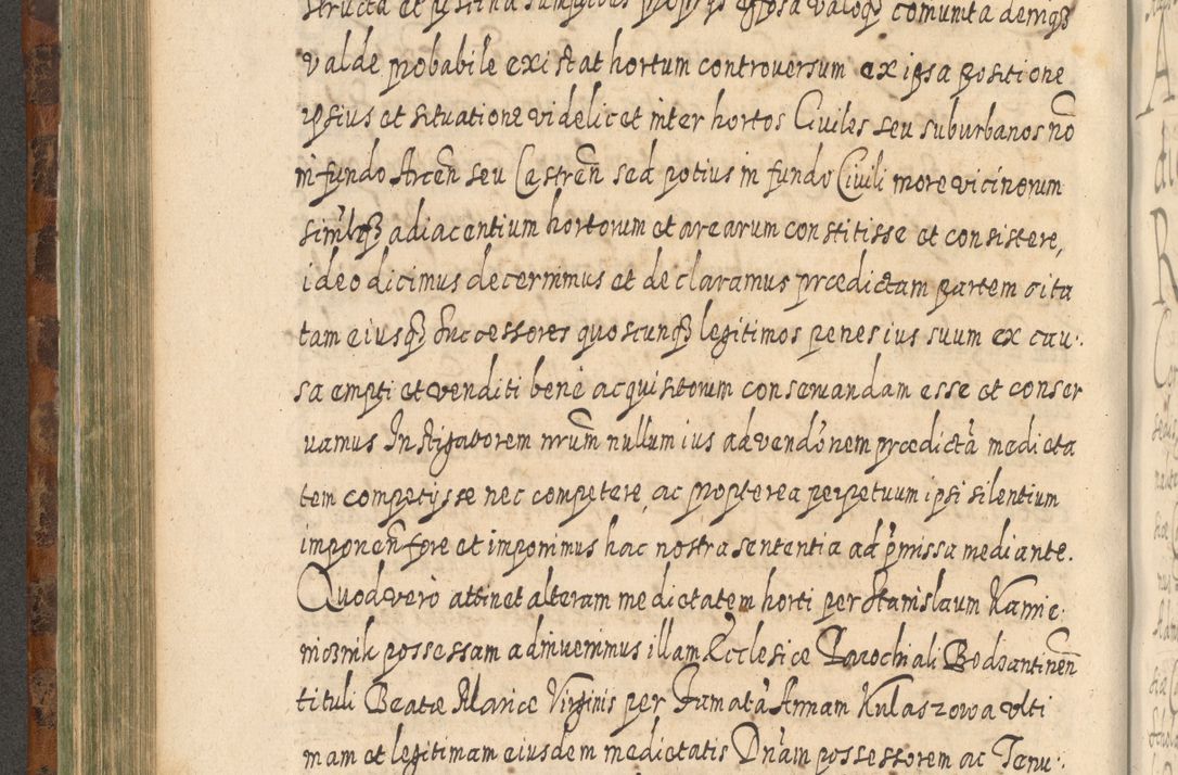 Zdjęcie nr 443 dla obiektu archiwalnego: Acta actorum, causarum spiritualium, civilium, criminalium, obligationum, quietationum, inscpritionum, cessionum, decimarum, testamentorum R. D. Martini Szyszkowski, episcopi Cracoviensis, ducis Severiensis in annis 1624 - 1626. Tomus tertius.
