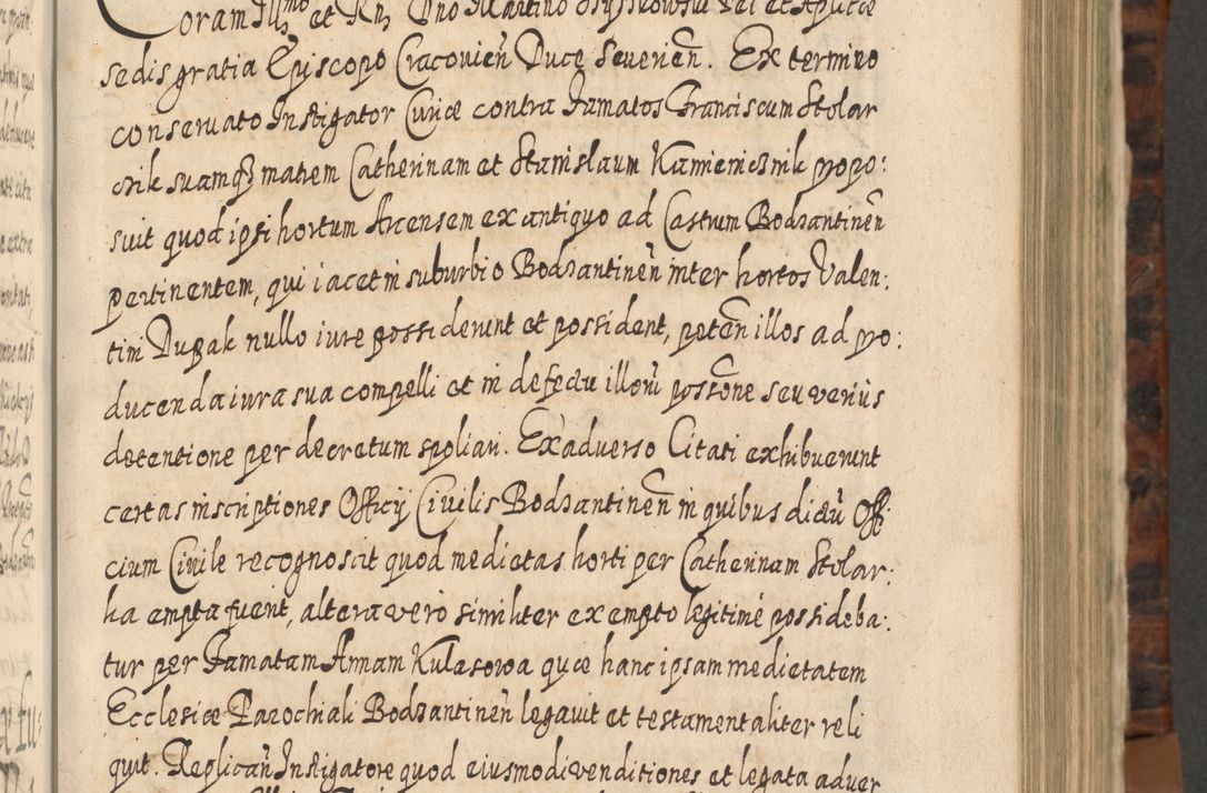 Zdjęcie nr 442 dla obiektu archiwalnego: Acta actorum, causarum spiritualium, civilium, criminalium, obligationum, quietationum, inscpritionum, cessionum, decimarum, testamentorum R. D. Martini Szyszkowski, episcopi Cracoviensis, ducis Severiensis in annis 1624 - 1626. Tomus tertius.