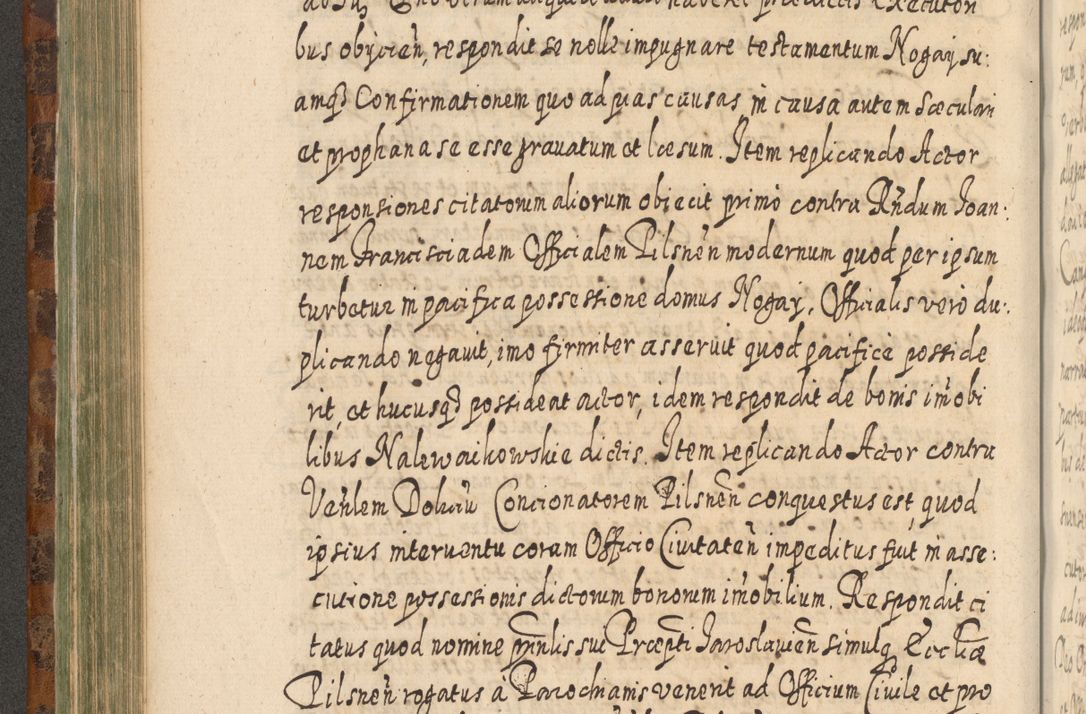 Zdjęcie nr 431 dla obiektu archiwalnego: Acta actorum, causarum spiritualium, civilium, criminalium, obligationum, quietationum, inscpritionum, cessionum, decimarum, testamentorum R. D. Martini Szyszkowski, episcopi Cracoviensis, ducis Severiensis in annis 1624 - 1626. Tomus tertius.