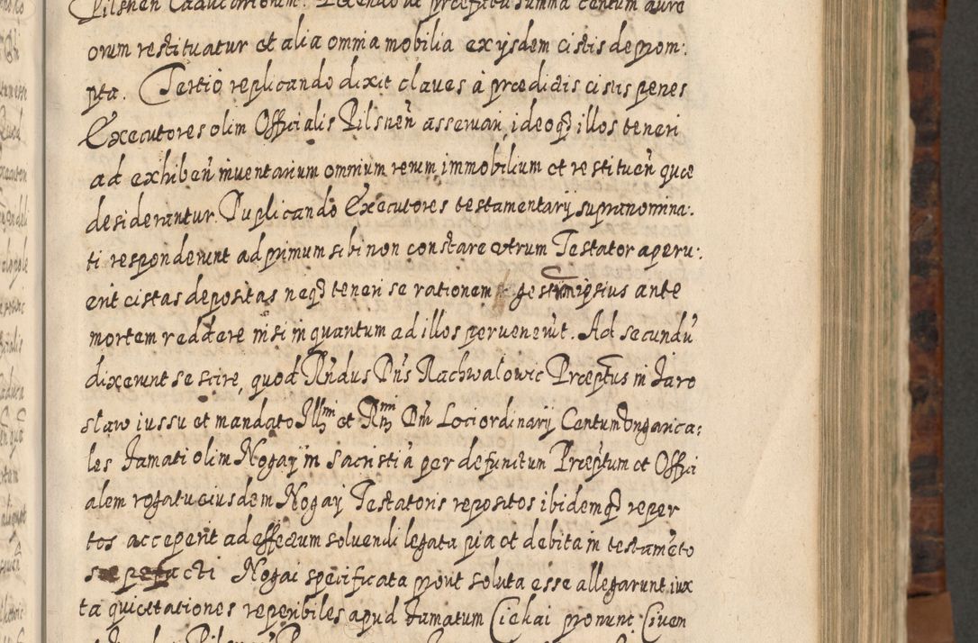 Zdjęcie nr 430 dla obiektu archiwalnego: Acta actorum, causarum spiritualium, civilium, criminalium, obligationum, quietationum, inscpritionum, cessionum, decimarum, testamentorum R. D. Martini Szyszkowski, episcopi Cracoviensis, ducis Severiensis in annis 1624 - 1626. Tomus tertius.