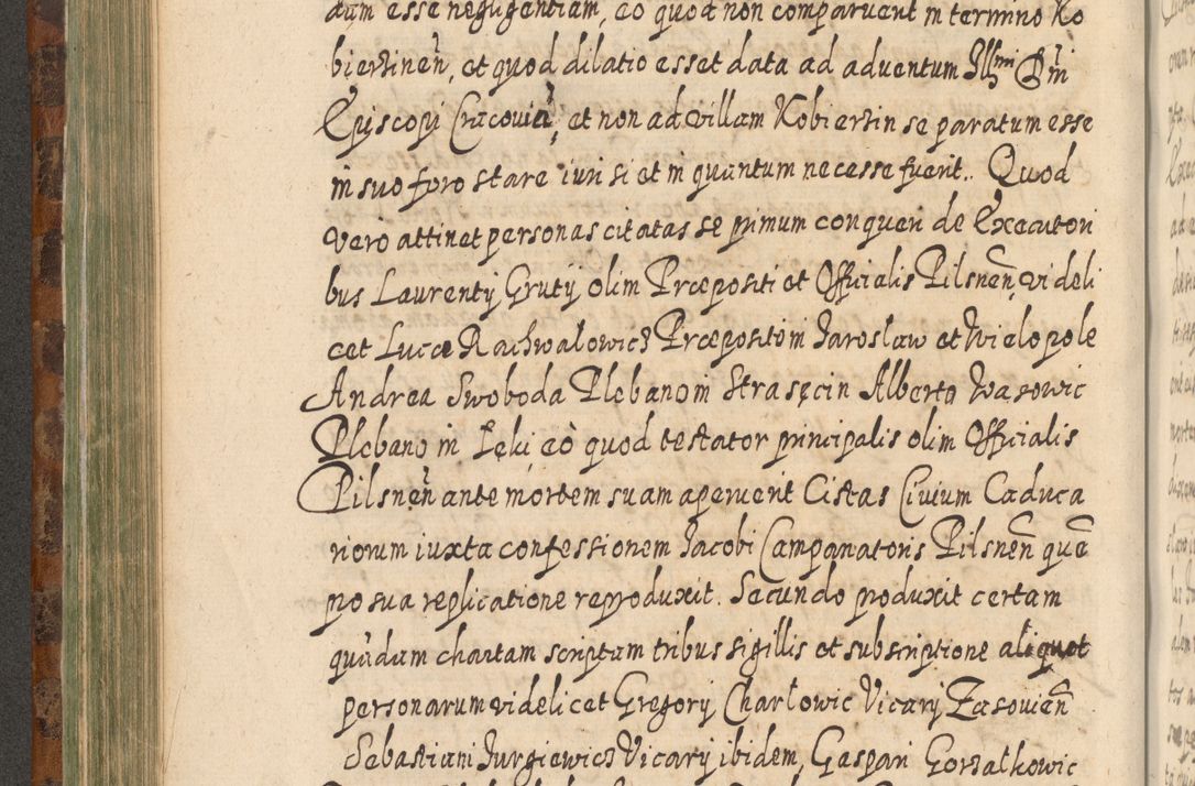 Zdjęcie nr 429 dla obiektu archiwalnego: Acta actorum, causarum spiritualium, civilium, criminalium, obligationum, quietationum, inscpritionum, cessionum, decimarum, testamentorum R. D. Martini Szyszkowski, episcopi Cracoviensis, ducis Severiensis in annis 1624 - 1626. Tomus tertius.
