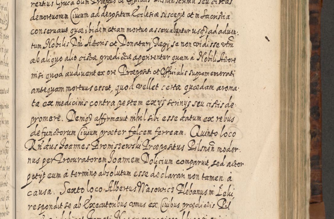 Zdjęcie nr 428 dla obiektu archiwalnego: Acta actorum, causarum spiritualium, civilium, criminalium, obligationum, quietationum, inscpritionum, cessionum, decimarum, testamentorum R. D. Martini Szyszkowski, episcopi Cracoviensis, ducis Severiensis in annis 1624 - 1626. Tomus tertius.
