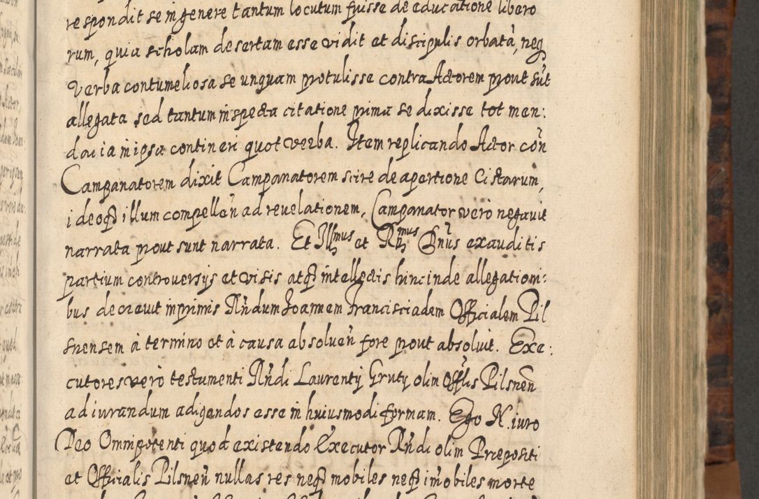 Zdjęcie nr 432 dla obiektu archiwalnego: Acta actorum, causarum spiritualium, civilium, criminalium, obligationum, quietationum, inscpritionum, cessionum, decimarum, testamentorum R. D. Martini Szyszkowski, episcopi Cracoviensis, ducis Severiensis in annis 1624 - 1626. Tomus tertius.