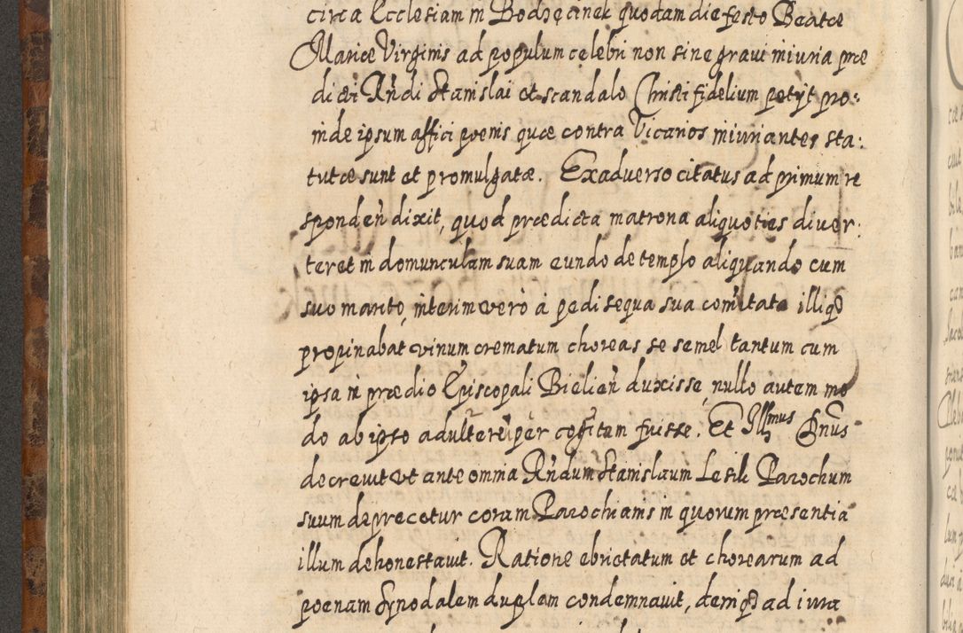 Zdjęcie nr 425 dla obiektu archiwalnego: Acta actorum, causarum spiritualium, civilium, criminalium, obligationum, quietationum, inscpritionum, cessionum, decimarum, testamentorum R. D. Martini Szyszkowski, episcopi Cracoviensis, ducis Severiensis in annis 1624 - 1626. Tomus tertius.