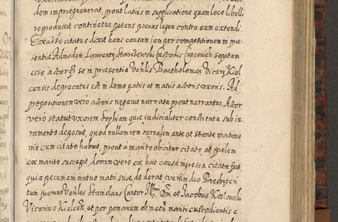 Zdjęcie nr 610 dla obiektu archiwalnego: Acta actorum, causarum spiritualium, civilium, criminalium, obligationum, quietationum, inscpritionum, cessionum, decimarum, testamentorum R. D. Martini Szyszkowski, episcopi Cracoviensis, ducis Severiensis in annis 1624 - 1626. Tomus tertius.