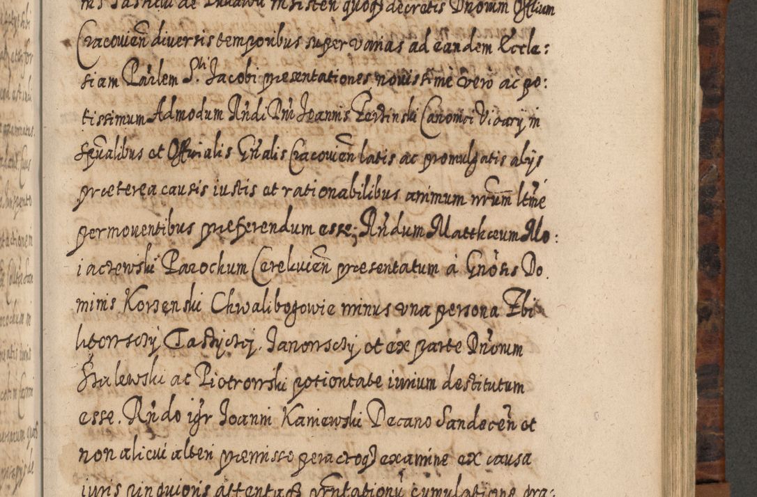 Zdjęcie nr 806 dla obiektu archiwalnego: Acta actorum, causarum spiritualium, civilium, criminalium, obligationum, quietationum, inscpritionum, cessionum, decimarum, testamentorum R. D. Martini Szyszkowski, episcopi Cracoviensis, ducis Severiensis in annis 1624 - 1626. Tomus tertius.
