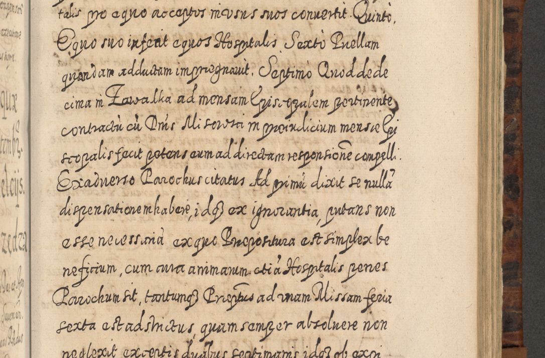 Zdjęcie nr 794 dla obiektu archiwalnego: Acta actorum, causarum spiritualium, civilium, criminalium, obligationum, quietationum, inscpritionum, cessionum, decimarum, testamentorum R. D. Martini Szyszkowski, episcopi Cracoviensis, ducis Severiensis in annis 1624 - 1626. Tomus tertius.