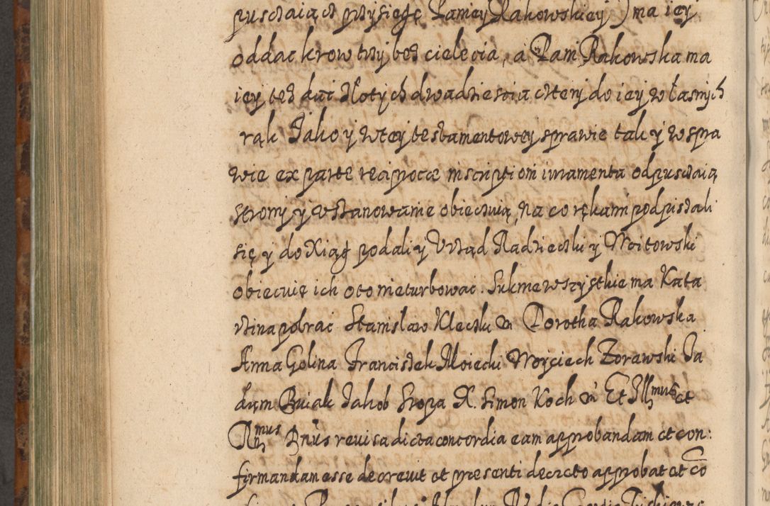 Zdjęcie nr 783 dla obiektu archiwalnego: Acta actorum, causarum spiritualium, civilium, criminalium, obligationum, quietationum, inscpritionum, cessionum, decimarum, testamentorum R. D. Martini Szyszkowski, episcopi Cracoviensis, ducis Severiensis in annis 1624 - 1626. Tomus tertius.