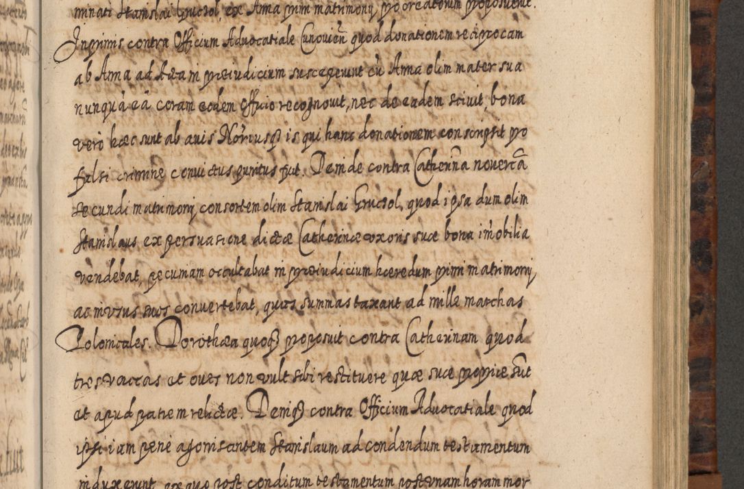 Zdjęcie nr 780 dla obiektu archiwalnego: Acta actorum, causarum spiritualium, civilium, criminalium, obligationum, quietationum, inscpritionum, cessionum, decimarum, testamentorum R. D. Martini Szyszkowski, episcopi Cracoviensis, ducis Severiensis in annis 1624 - 1626. Tomus tertius.