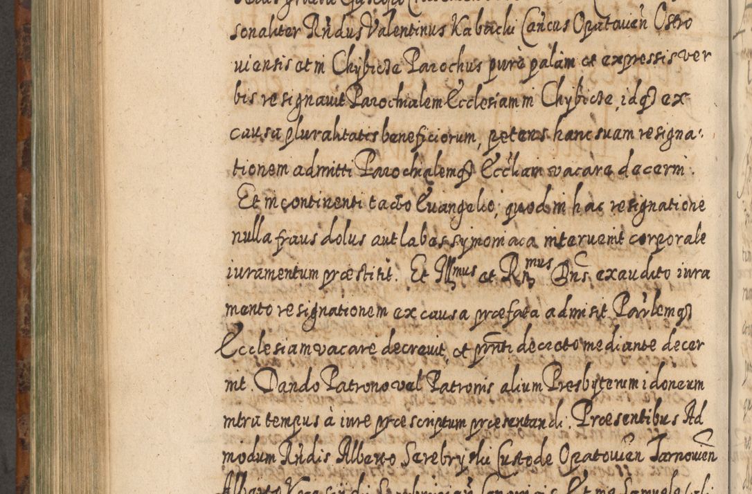 Zdjęcie nr 777 dla obiektu archiwalnego: Acta actorum, causarum spiritualium, civilium, criminalium, obligationum, quietationum, inscpritionum, cessionum, decimarum, testamentorum R. D. Martini Szyszkowski, episcopi Cracoviensis, ducis Severiensis in annis 1624 - 1626. Tomus tertius.