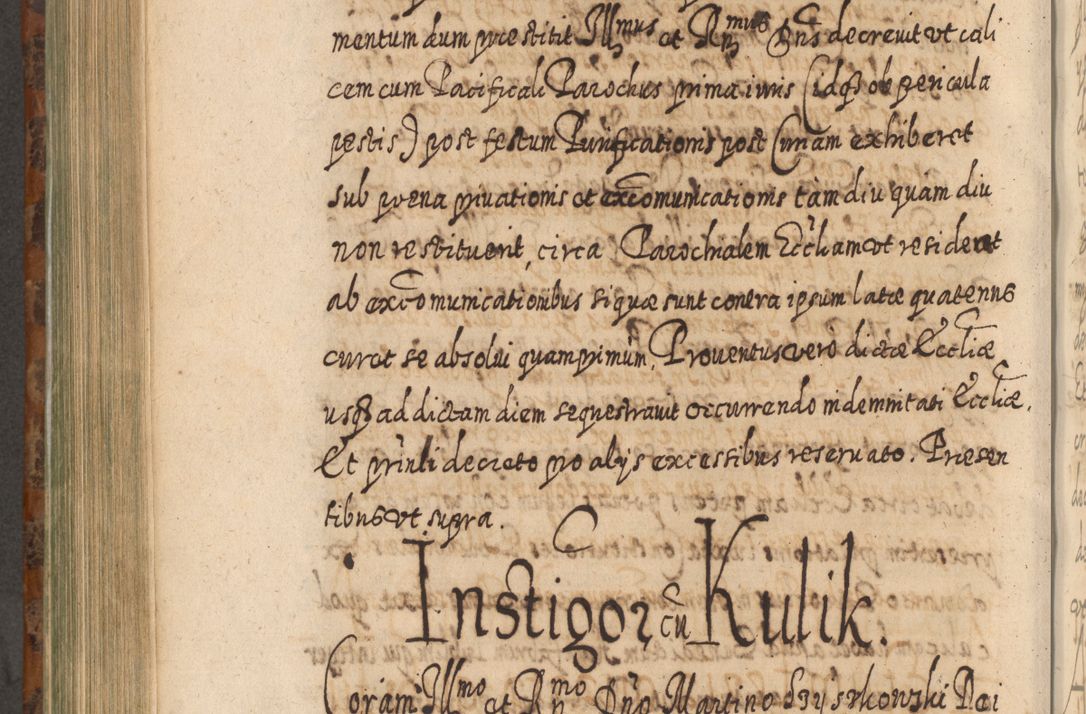 Zdjęcie nr 773 dla obiektu archiwalnego: Acta actorum, causarum spiritualium, civilium, criminalium, obligationum, quietationum, inscpritionum, cessionum, decimarum, testamentorum R. D. Martini Szyszkowski, episcopi Cracoviensis, ducis Severiensis in annis 1624 - 1626. Tomus tertius.
