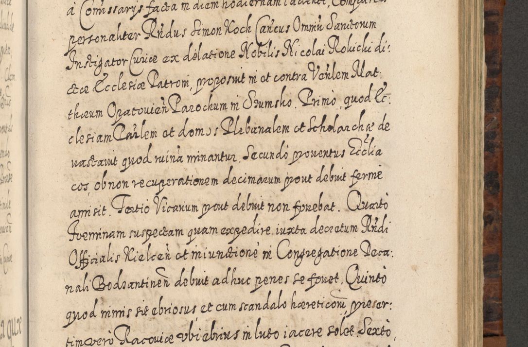 Zdjęcie nr 768 dla obiektu archiwalnego: Acta actorum, causarum spiritualium, civilium, criminalium, obligationum, quietationum, inscpritionum, cessionum, decimarum, testamentorum R. D. Martini Szyszkowski, episcopi Cracoviensis, ducis Severiensis in annis 1624 - 1626. Tomus tertius.