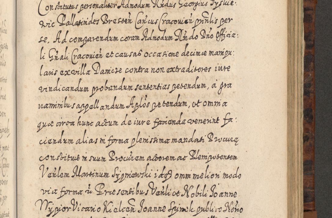 Zdjęcie nr 758 dla obiektu archiwalnego: Acta actorum, causarum spiritualium, civilium, criminalium, obligationum, quietationum, inscpritionum, cessionum, decimarum, testamentorum R. D. Martini Szyszkowski, episcopi Cracoviensis, ducis Severiensis in annis 1624 - 1626. Tomus tertius.