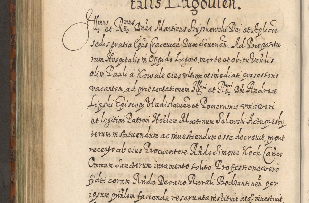 Zdjęcie nr 757 dla obiektu archiwalnego: Acta actorum, causarum spiritualium, civilium, criminalium, obligationum, quietationum, inscpritionum, cessionum, decimarum, testamentorum R. D. Martini Szyszkowski, episcopi Cracoviensis, ducis Severiensis in annis 1624 - 1626. Tomus tertius.