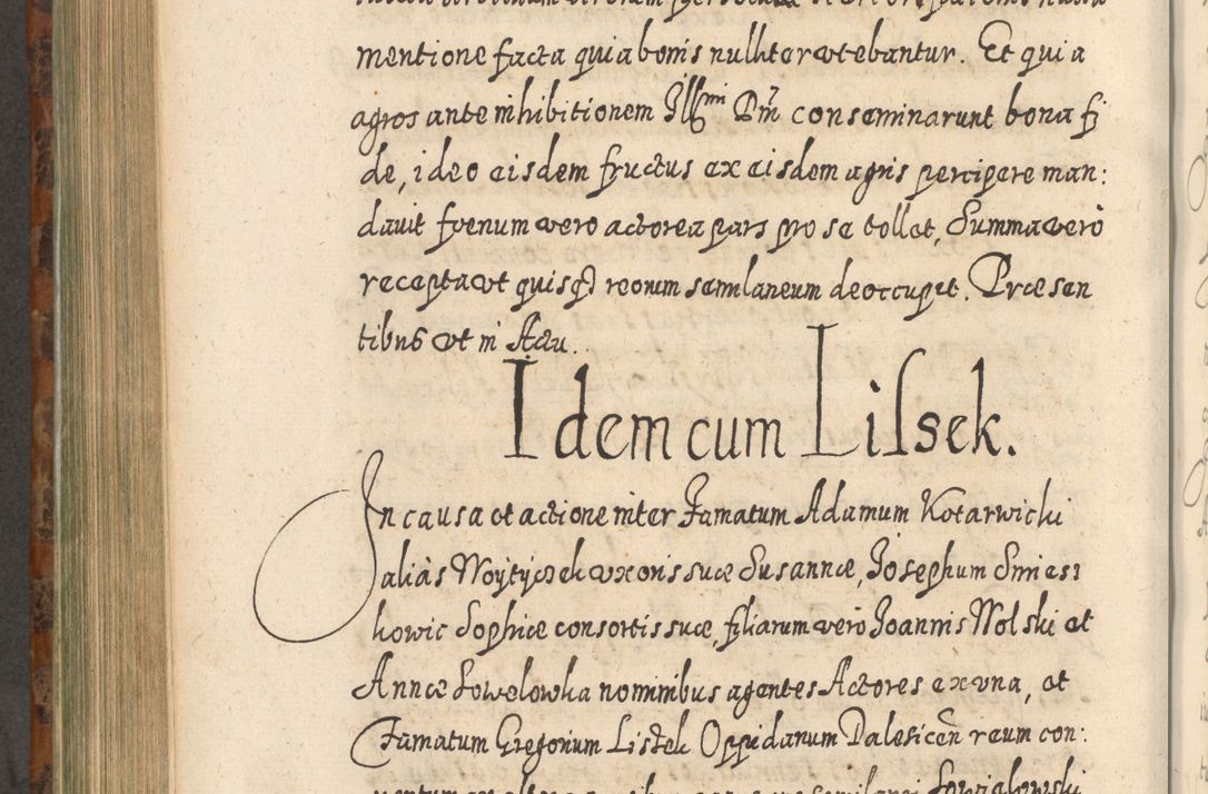 Zdjęcie nr 751 dla obiektu archiwalnego: Acta actorum, causarum spiritualium, civilium, criminalium, obligationum, quietationum, inscpritionum, cessionum, decimarum, testamentorum R. D. Martini Szyszkowski, episcopi Cracoviensis, ducis Severiensis in annis 1624 - 1626. Tomus tertius.
