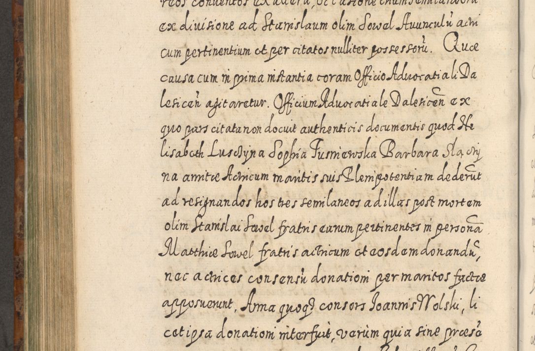 Zdjęcie nr 749 dla obiektu archiwalnego: Acta actorum, causarum spiritualium, civilium, criminalium, obligationum, quietationum, inscpritionum, cessionum, decimarum, testamentorum R. D. Martini Szyszkowski, episcopi Cracoviensis, ducis Severiensis in annis 1624 - 1626. Tomus tertius.