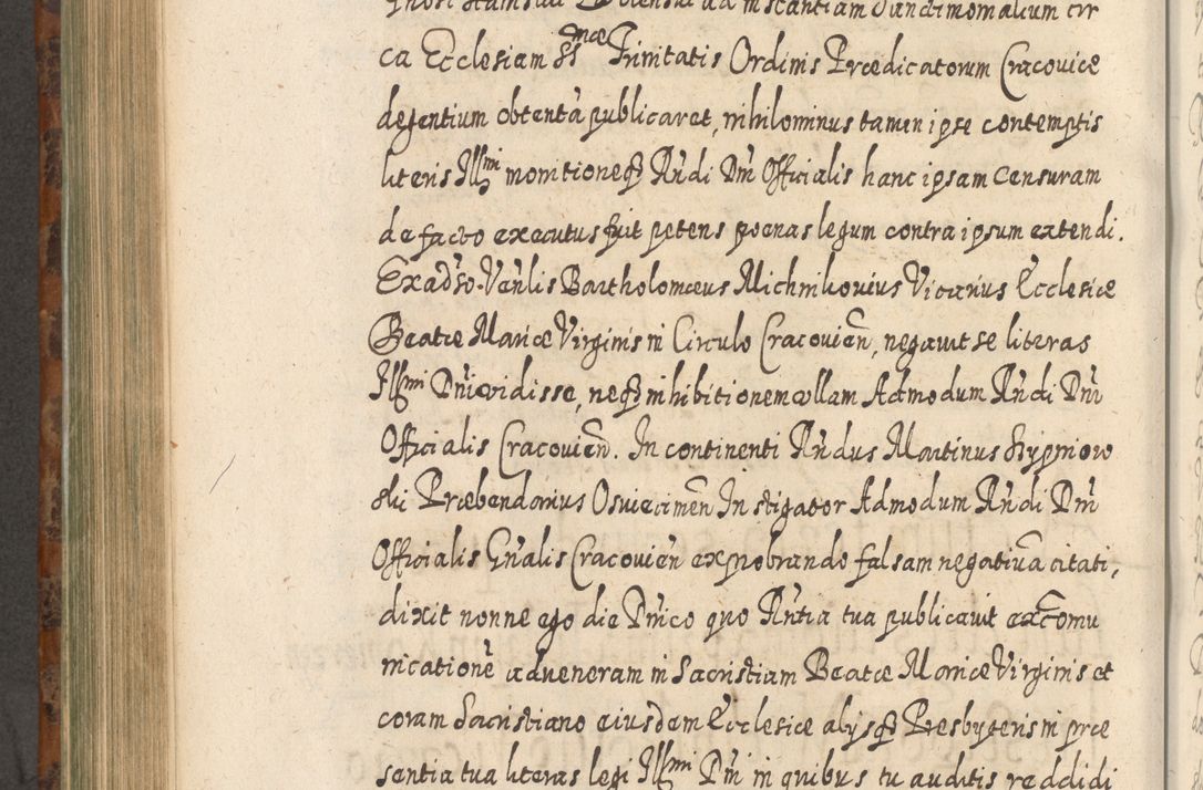 Zdjęcie nr 733 dla obiektu archiwalnego: Acta actorum, causarum spiritualium, civilium, criminalium, obligationum, quietationum, inscpritionum, cessionum, decimarum, testamentorum R. D. Martini Szyszkowski, episcopi Cracoviensis, ducis Severiensis in annis 1624 - 1626. Tomus tertius.
