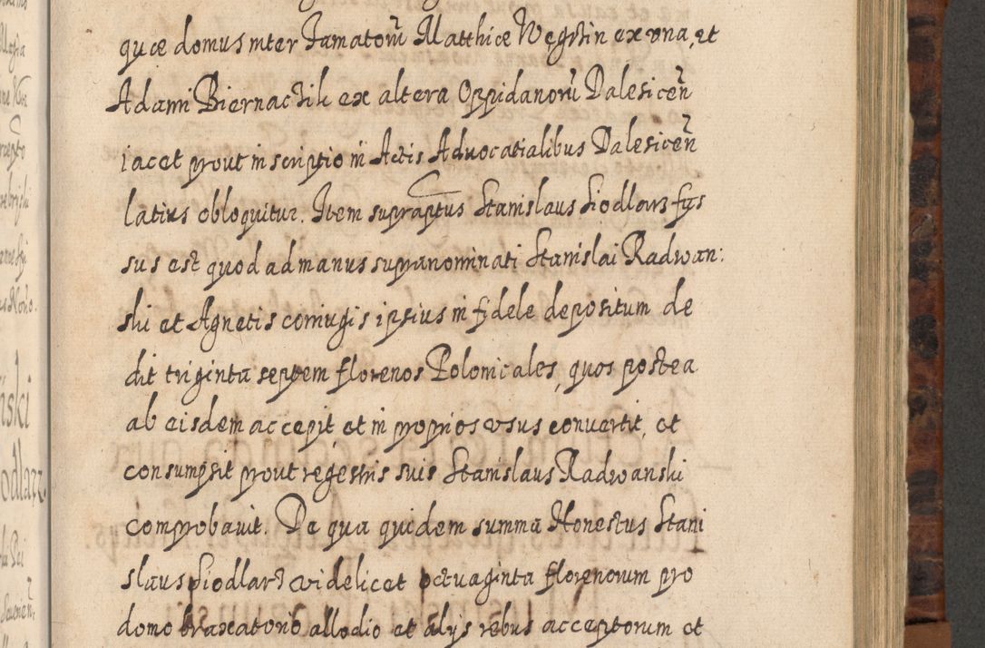 Zdjęcie nr 736 dla obiektu archiwalnego: Acta actorum, causarum spiritualium, civilium, criminalium, obligationum, quietationum, inscpritionum, cessionum, decimarum, testamentorum R. D. Martini Szyszkowski, episcopi Cracoviensis, ducis Severiensis in annis 1624 - 1626. Tomus tertius.