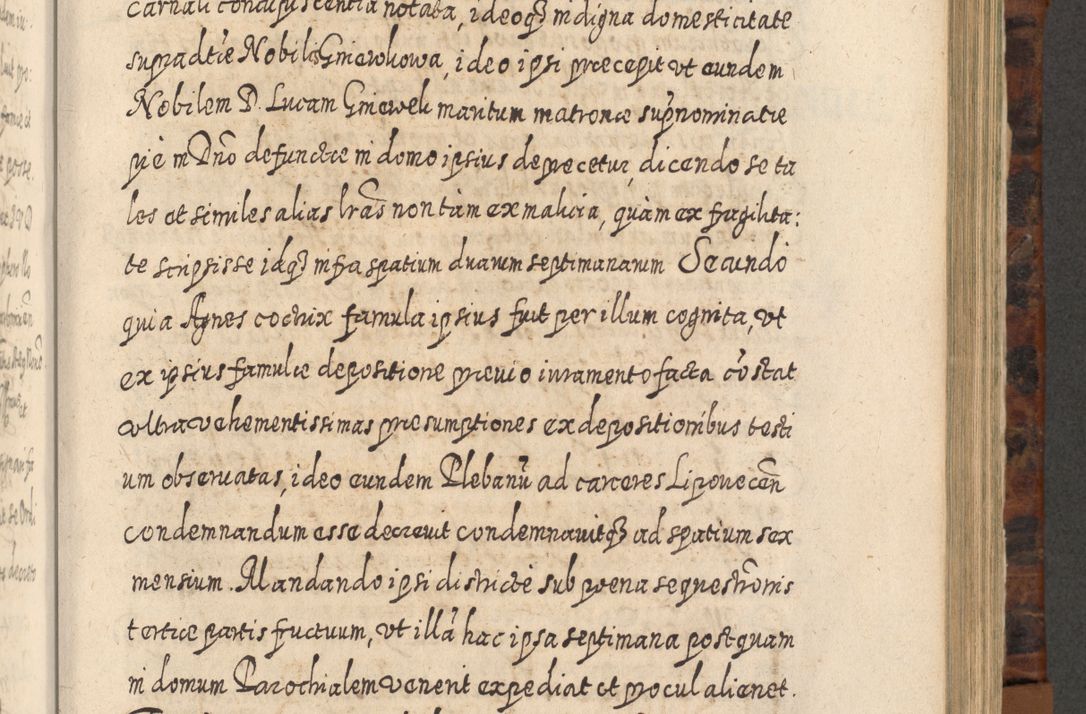 Zdjęcie nr 722 dla obiektu archiwalnego: Acta actorum, causarum spiritualium, civilium, criminalium, obligationum, quietationum, inscpritionum, cessionum, decimarum, testamentorum R. D. Martini Szyszkowski, episcopi Cracoviensis, ducis Severiensis in annis 1624 - 1626. Tomus tertius.