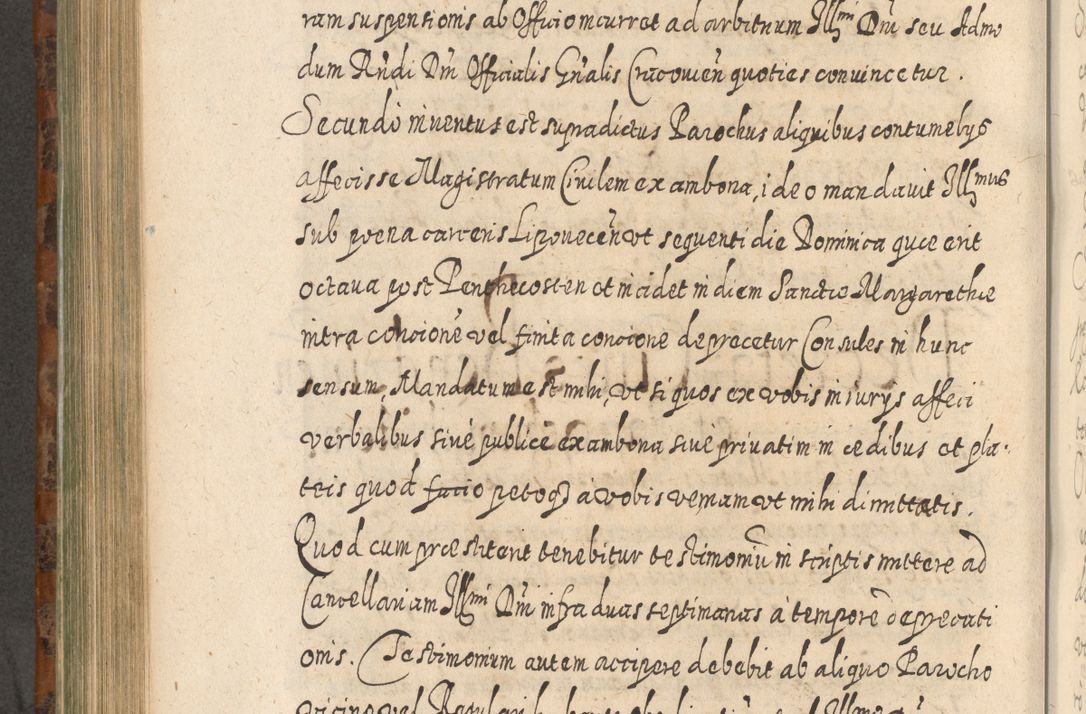 Zdjęcie nr 715 dla obiektu archiwalnego: Acta actorum, causarum spiritualium, civilium, criminalium, obligationum, quietationum, inscpritionum, cessionum, decimarum, testamentorum R. D. Martini Szyszkowski, episcopi Cracoviensis, ducis Severiensis in annis 1624 - 1626. Tomus tertius.
