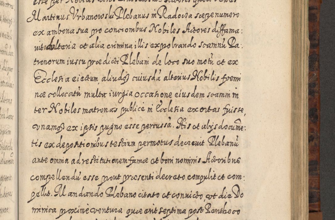 Zdjęcie nr 698 dla obiektu archiwalnego: Acta actorum, causarum spiritualium, civilium, criminalium, obligationum, quietationum, inscpritionum, cessionum, decimarum, testamentorum R. D. Martini Szyszkowski, episcopi Cracoviensis, ducis Severiensis in annis 1624 - 1626. Tomus tertius.