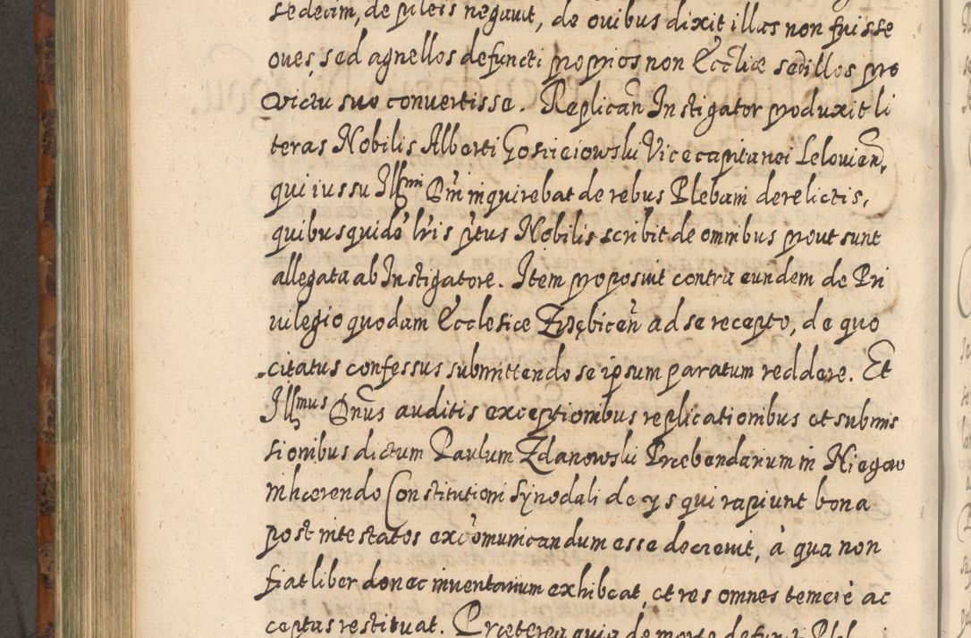 Zdjęcie nr 705 dla obiektu archiwalnego: Acta actorum, causarum spiritualium, civilium, criminalium, obligationum, quietationum, inscpritionum, cessionum, decimarum, testamentorum R. D. Martini Szyszkowski, episcopi Cracoviensis, ducis Severiensis in annis 1624 - 1626. Tomus tertius.
