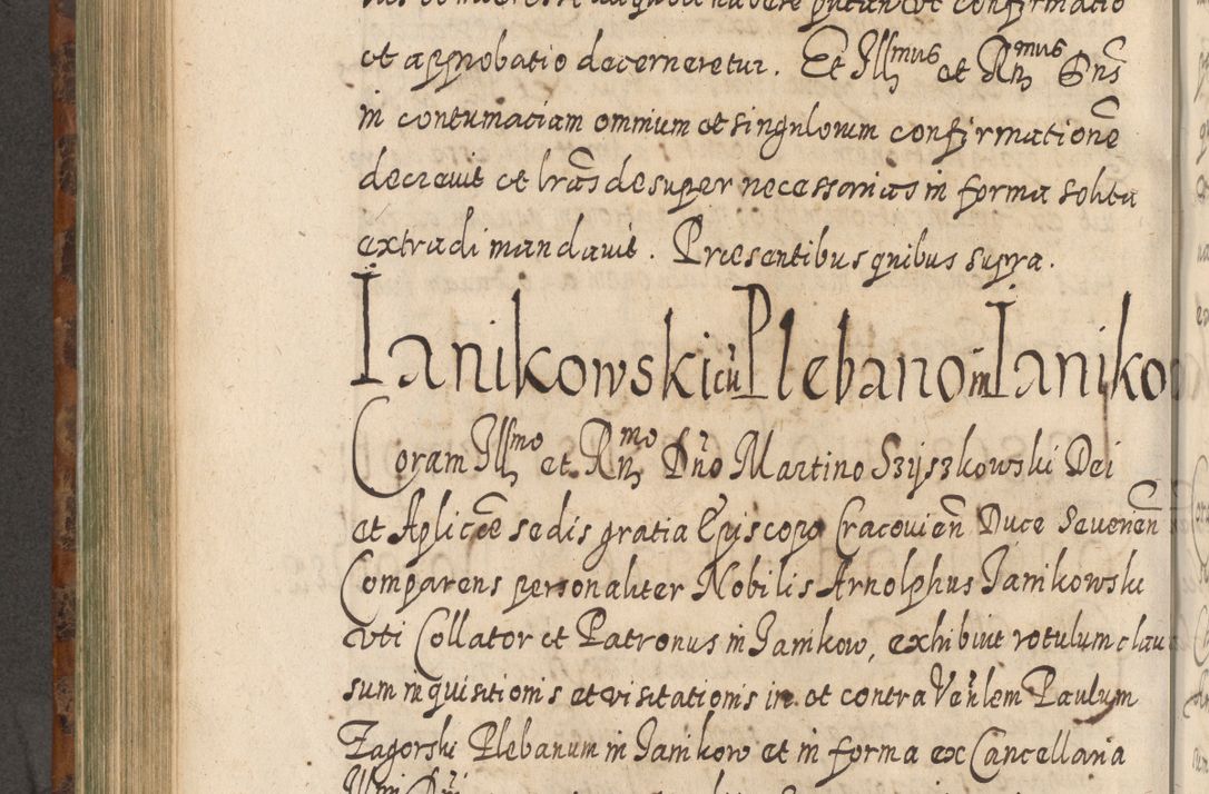 Zdjęcie nr 691 dla obiektu archiwalnego: Acta actorum, causarum spiritualium, civilium, criminalium, obligationum, quietationum, inscpritionum, cessionum, decimarum, testamentorum R. D. Martini Szyszkowski, episcopi Cracoviensis, ducis Severiensis in annis 1624 - 1626. Tomus tertius.