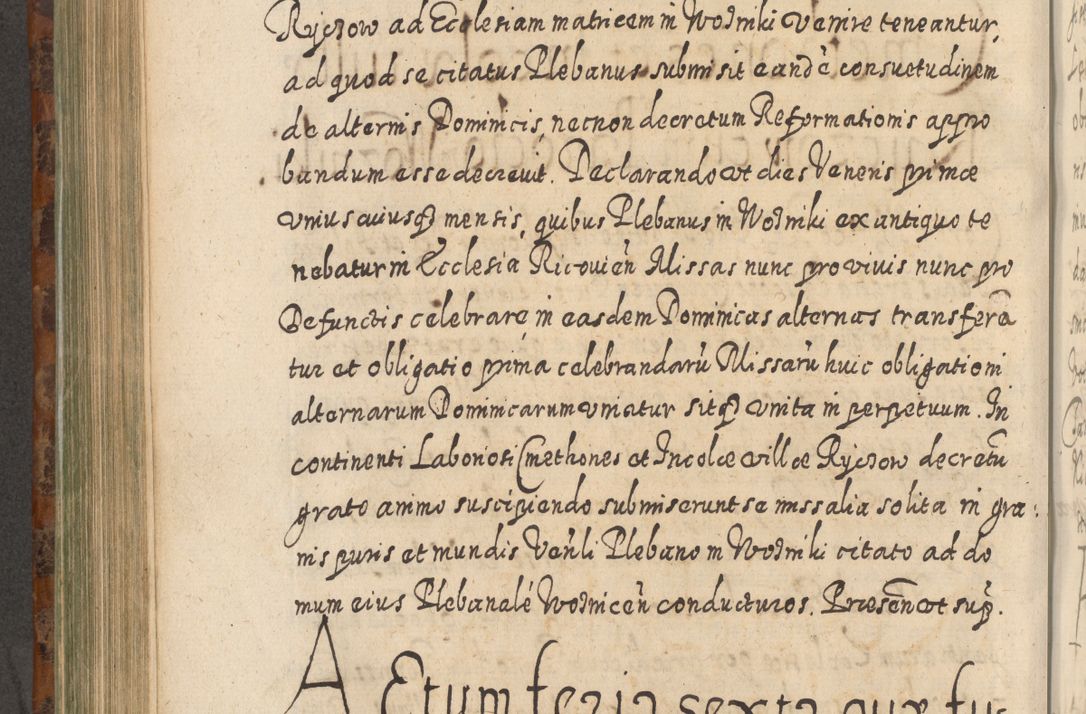 Zdjęcie nr 685 dla obiektu archiwalnego: Acta actorum, causarum spiritualium, civilium, criminalium, obligationum, quietationum, inscpritionum, cessionum, decimarum, testamentorum R. D. Martini Szyszkowski, episcopi Cracoviensis, ducis Severiensis in annis 1624 - 1626. Tomus tertius.