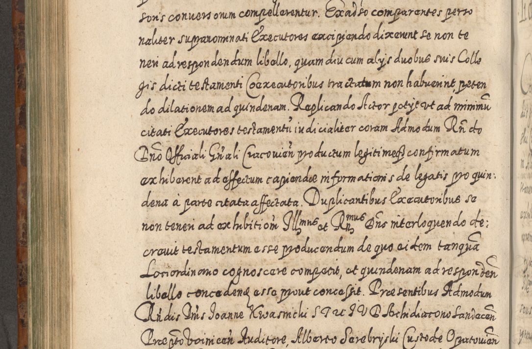 Zdjęcie nr 677 dla obiektu archiwalnego: Acta actorum, causarum spiritualium, civilium, criminalium, obligationum, quietationum, inscpritionum, cessionum, decimarum, testamentorum R. D. Martini Szyszkowski, episcopi Cracoviensis, ducis Severiensis in annis 1624 - 1626. Tomus tertius.