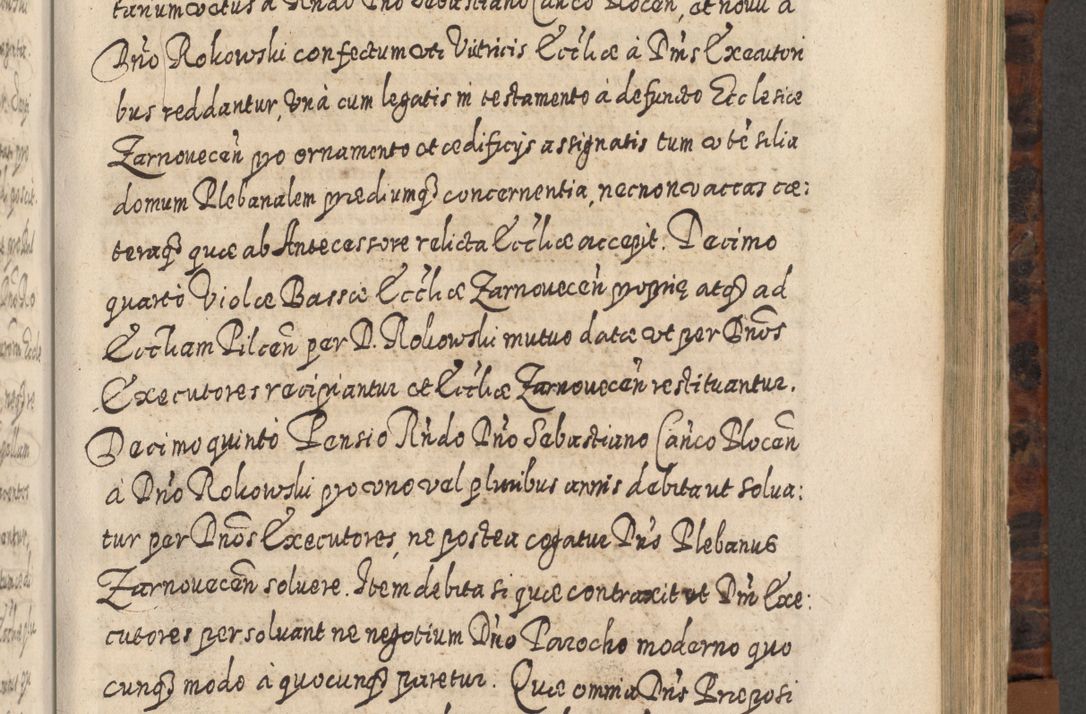 Zdjęcie nr 676 dla obiektu archiwalnego: Acta actorum, causarum spiritualium, civilium, criminalium, obligationum, quietationum, inscpritionum, cessionum, decimarum, testamentorum R. D. Martini Szyszkowski, episcopi Cracoviensis, ducis Severiensis in annis 1624 - 1626. Tomus tertius.