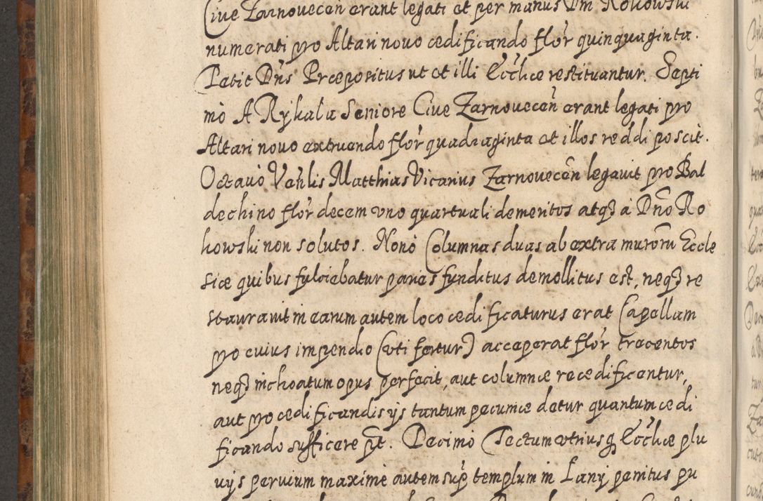 Zdjęcie nr 675 dla obiektu archiwalnego: Acta actorum, causarum spiritualium, civilium, criminalium, obligationum, quietationum, inscpritionum, cessionum, decimarum, testamentorum R. D. Martini Szyszkowski, episcopi Cracoviensis, ducis Severiensis in annis 1624 - 1626. Tomus tertius.