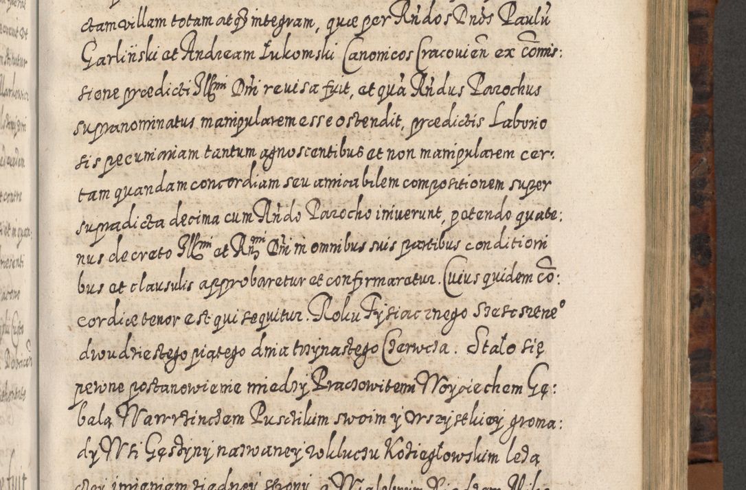 Zdjęcie nr 670 dla obiektu archiwalnego: Acta actorum, causarum spiritualium, civilium, criminalium, obligationum, quietationum, inscpritionum, cessionum, decimarum, testamentorum R. D. Martini Szyszkowski, episcopi Cracoviensis, ducis Severiensis in annis 1624 - 1626. Tomus tertius.
