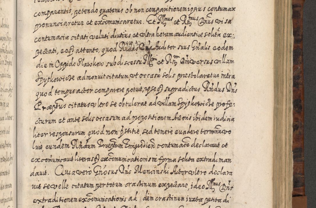 Zdjęcie nr 666 dla obiektu archiwalnego: Acta actorum, causarum spiritualium, civilium, criminalium, obligationum, quietationum, inscpritionum, cessionum, decimarum, testamentorum R. D. Martini Szyszkowski, episcopi Cracoviensis, ducis Severiensis in annis 1624 - 1626. Tomus tertius.