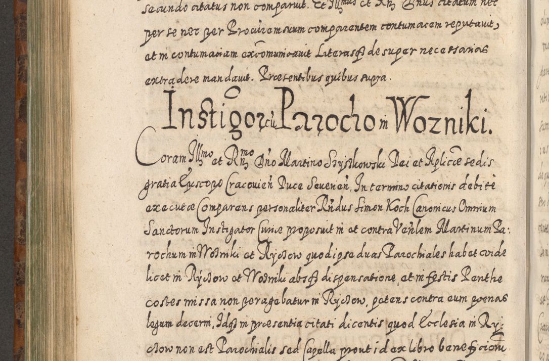 Zdjęcie nr 663 dla obiektu archiwalnego: Acta actorum, causarum spiritualium, civilium, criminalium, obligationum, quietationum, inscpritionum, cessionum, decimarum, testamentorum R. D. Martini Szyszkowski, episcopi Cracoviensis, ducis Severiensis in annis 1624 - 1626. Tomus tertius.