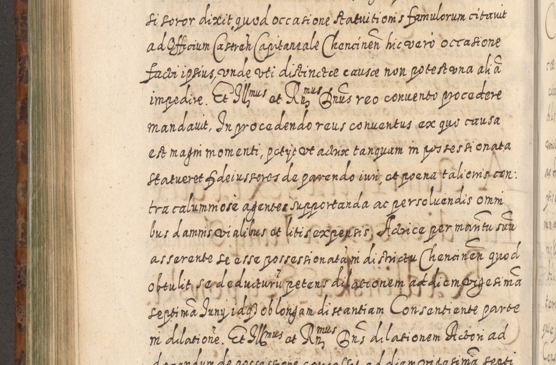 Zdjęcie nr 659 dla obiektu archiwalnego: Acta actorum, causarum spiritualium, civilium, criminalium, obligationum, quietationum, inscpritionum, cessionum, decimarum, testamentorum R. D. Martini Szyszkowski, episcopi Cracoviensis, ducis Severiensis in annis 1624 - 1626. Tomus tertius.