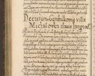 Zdjęcie nr 633 dla obiektu archiwalnego: Acta actorum, causarum spiritualium, civilium, criminalium, obligationum, quietationum, inscpritionum, cessionum, decimarum, testamentorum R. D. Martini Szyszkowski, episcopi Cracoviensis, ducis Severiensis in annis 1624 - 1626. Tomus tertius.
