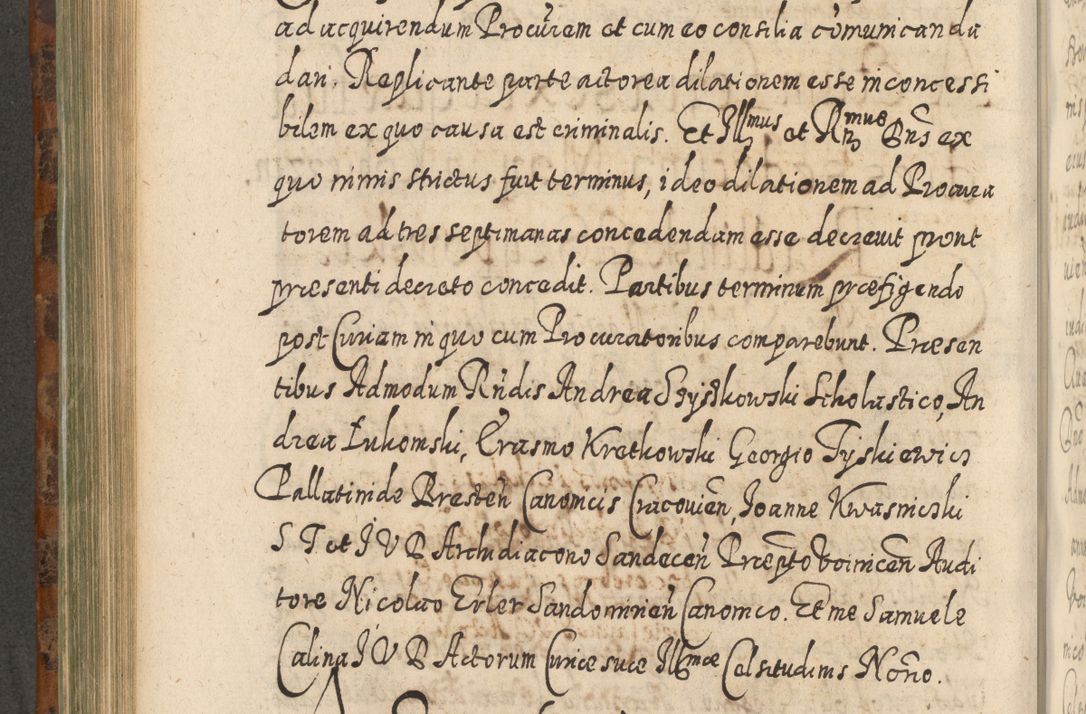 Zdjęcie nr 631 dla obiektu archiwalnego: Acta actorum, causarum spiritualium, civilium, criminalium, obligationum, quietationum, inscpritionum, cessionum, decimarum, testamentorum R. D. Martini Szyszkowski, episcopi Cracoviensis, ducis Severiensis in annis 1624 - 1626. Tomus tertius.