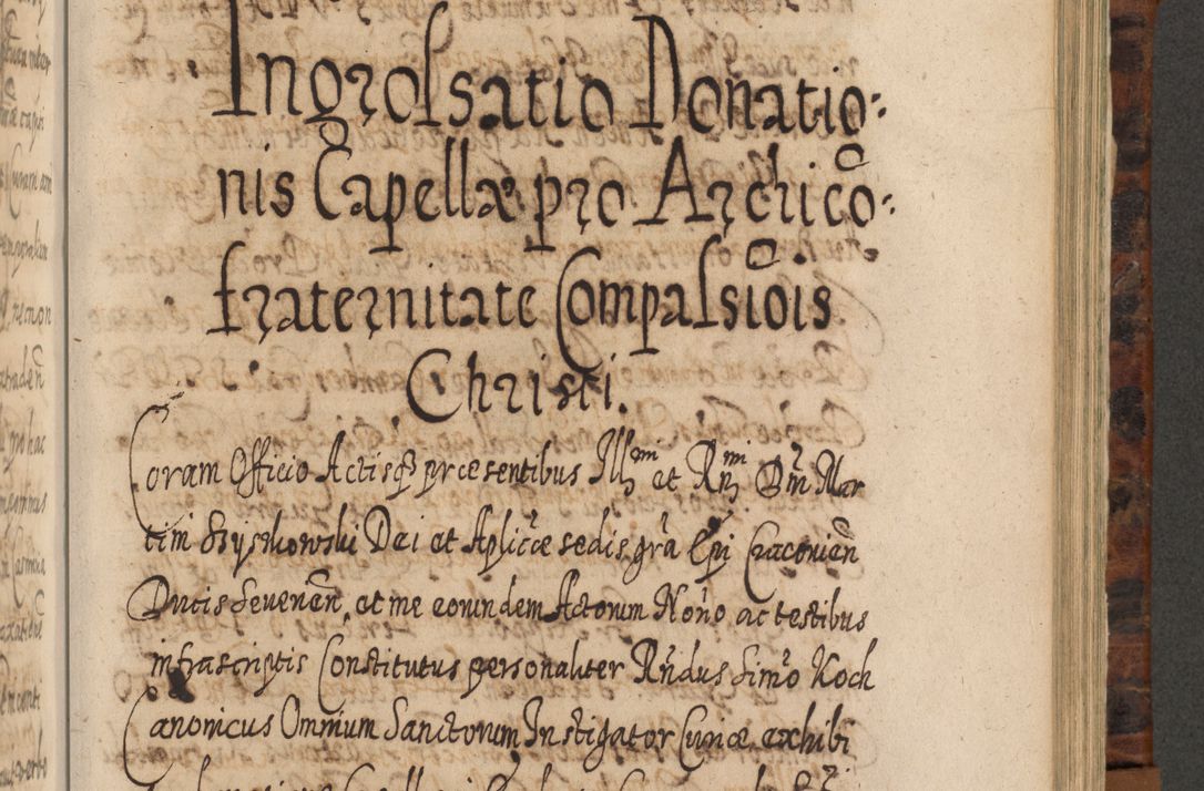 Zdjęcie nr 808 dla obiektu archiwalnego: Acta actorum, causarum spiritualium, civilium, criminalium, obligationum, quietationum, inscpritionum, cessionum, decimarum, testamentorum R. D. Martini Szyszkowski, episcopi Cracoviensis, ducis Severiensis in annis 1624 - 1626. Tomus tertius.