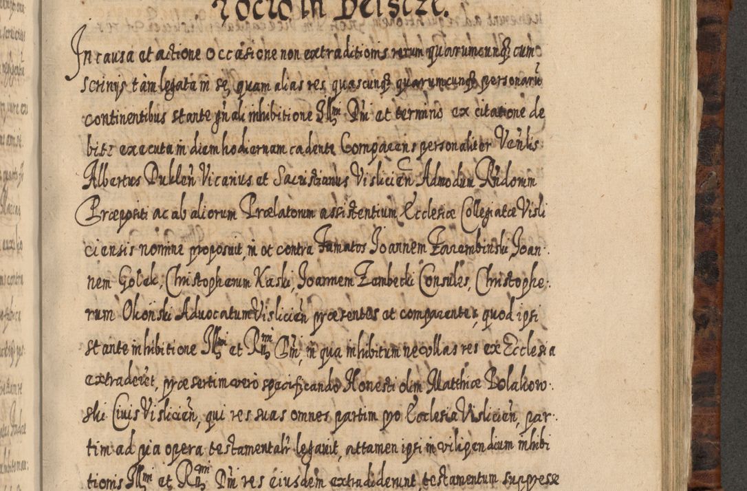 Zdjęcie nr 1000 dla obiektu archiwalnego: Acta actorum, causarum spiritualium, civilium, criminalium, obligationum, quietationum, inscpritionum, cessionum, decimarum, testamentorum R. D. Martini Szyszkowski, episcopi Cracoviensis, ducis Severiensis in annis 1624 - 1626. Tomus tertius.