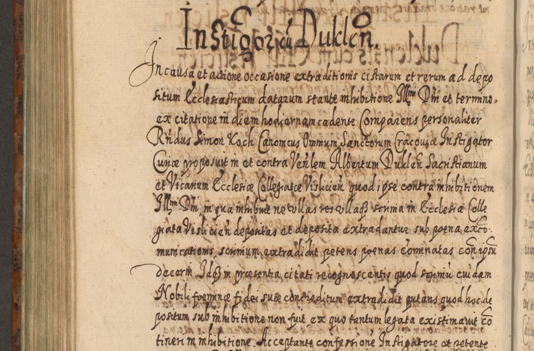 Zdjęcie nr 995 dla obiektu archiwalnego: Acta actorum, causarum spiritualium, civilium, criminalium, obligationum, quietationum, inscpritionum, cessionum, decimarum, testamentorum R. D. Martini Szyszkowski, episcopi Cracoviensis, ducis Severiensis in annis 1624 - 1626. Tomus tertius.
