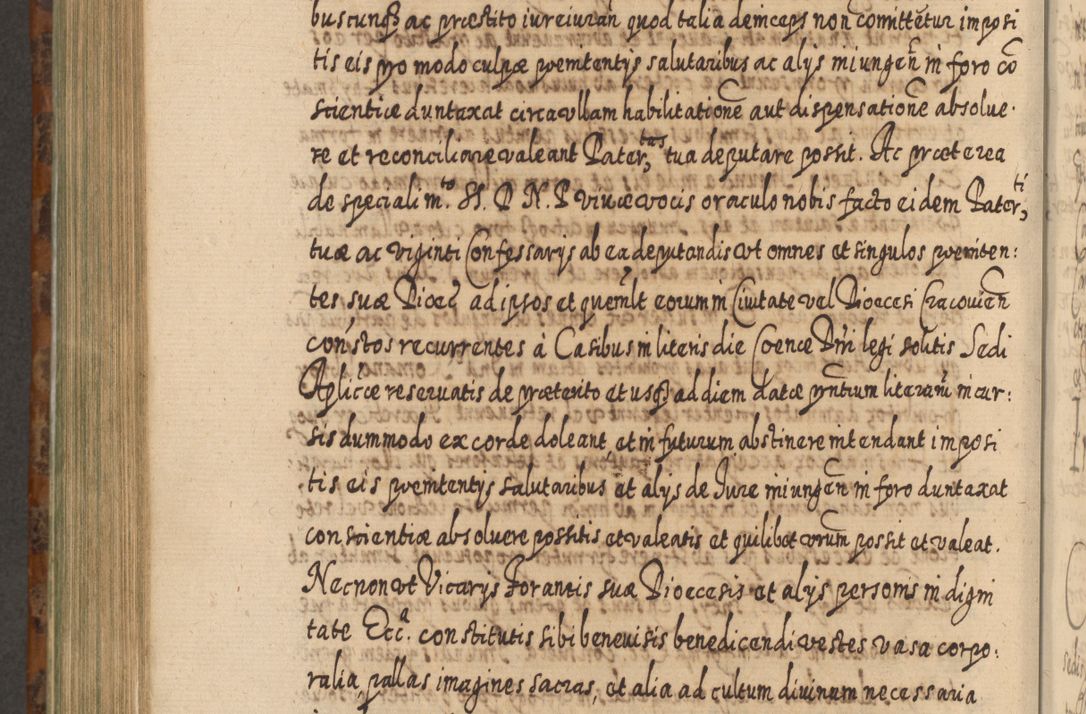 Zdjęcie nr 983 dla obiektu archiwalnego: Acta actorum, causarum spiritualium, civilium, criminalium, obligationum, quietationum, inscpritionum, cessionum, decimarum, testamentorum R. D. Martini Szyszkowski, episcopi Cracoviensis, ducis Severiensis in annis 1624 - 1626. Tomus tertius.