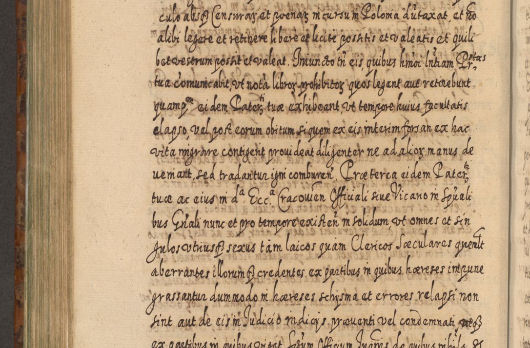 Zdjęcie nr 981 dla obiektu archiwalnego: Acta actorum, causarum spiritualium, civilium, criminalium, obligationum, quietationum, inscpritionum, cessionum, decimarum, testamentorum R. D. Martini Szyszkowski, episcopi Cracoviensis, ducis Severiensis in annis 1624 - 1626. Tomus tertius.